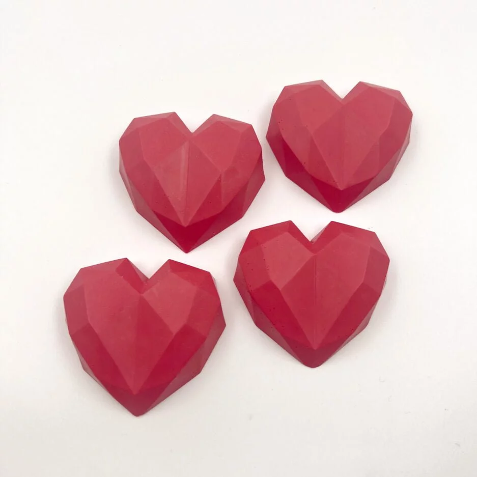 Valentine's hearts Red